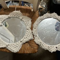 Macrame Mirrors (2)
