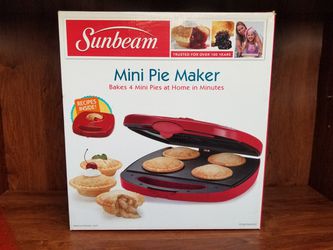  Mini Pie Maker Red: Home & Kitchen