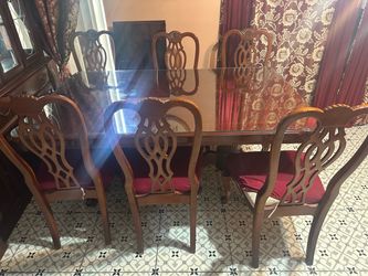 Dining room set with chairs