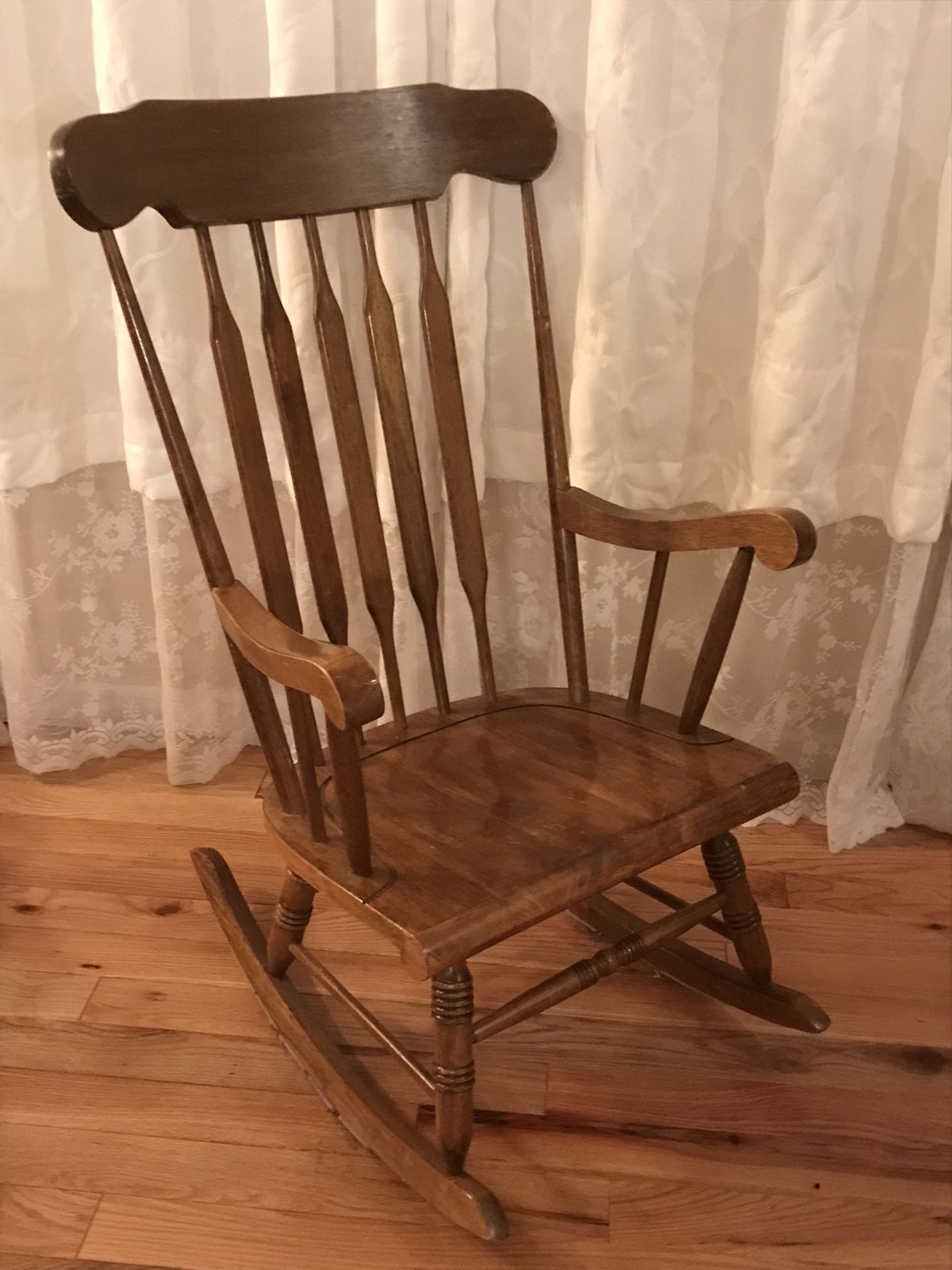 Wooden Rocking Chair — great condition!