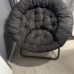 Round Folding Saucer Chair