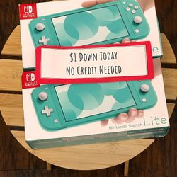 Nintendo Switch Lite New -PAYMENTS AVAILABLE-$1 Down Today 