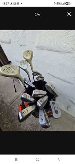 Lynx golf Clubs Set Complete With Bag