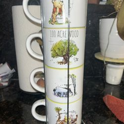 Disney Winnie The Pooh Coffee Mug Set