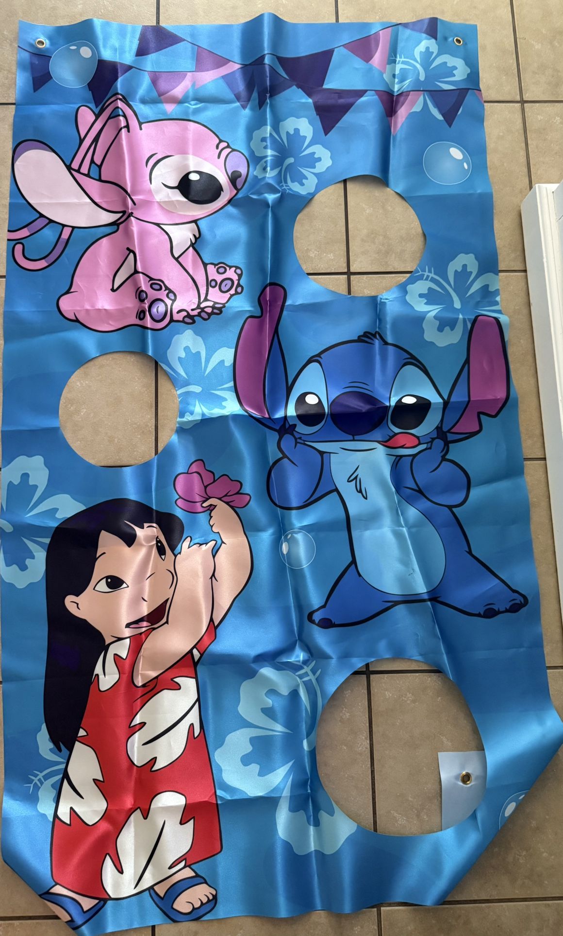 Stitch Birthday Banner