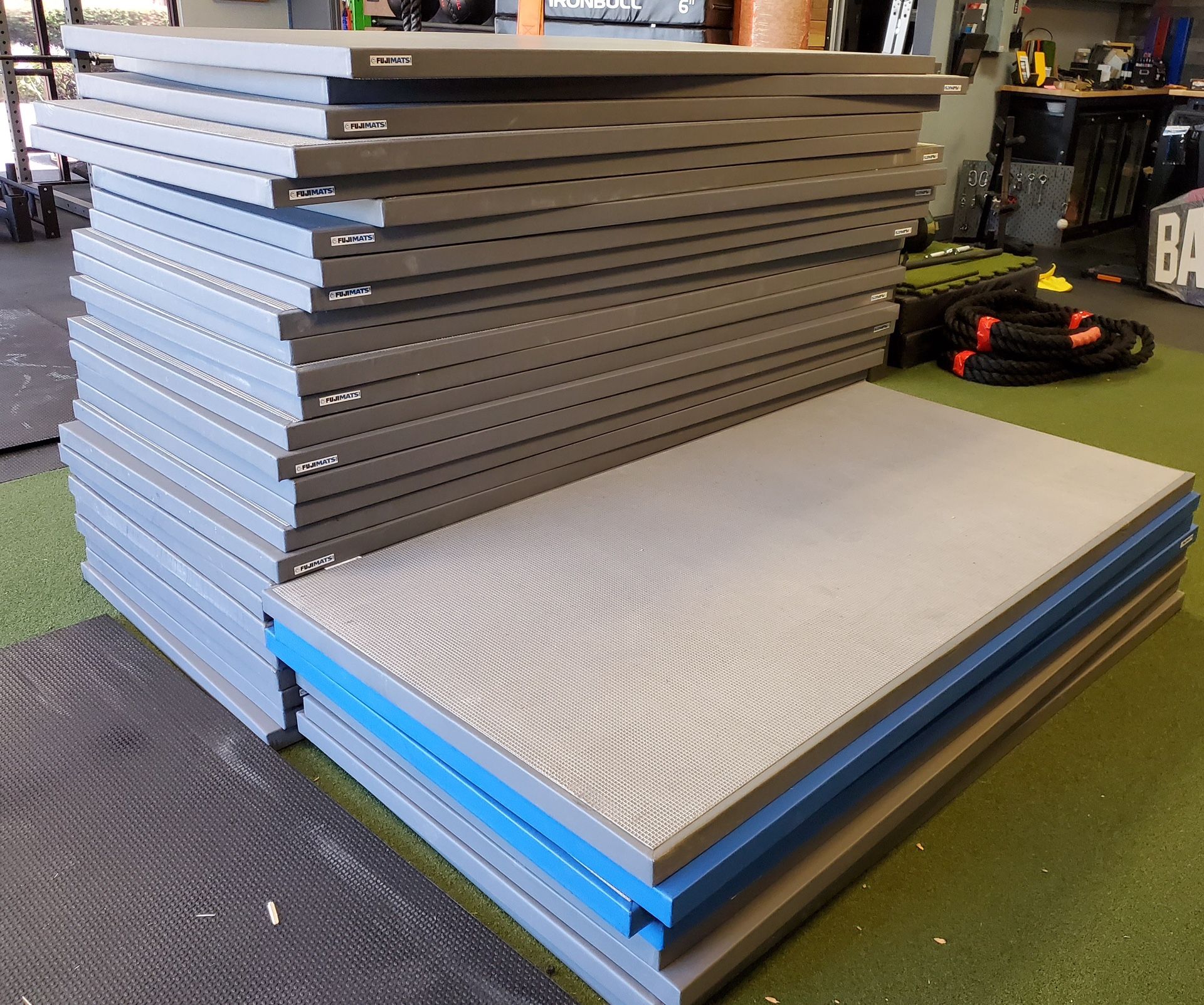 MMA GYM FLOORING🔹BJJ BOXING WORKOUT GYM EQUIPMENT