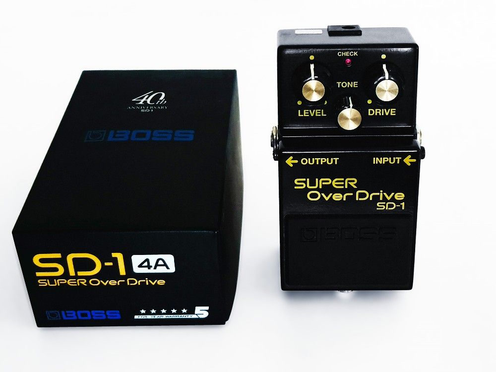 Boss SD-1 40th Anniversary Super Overdrive