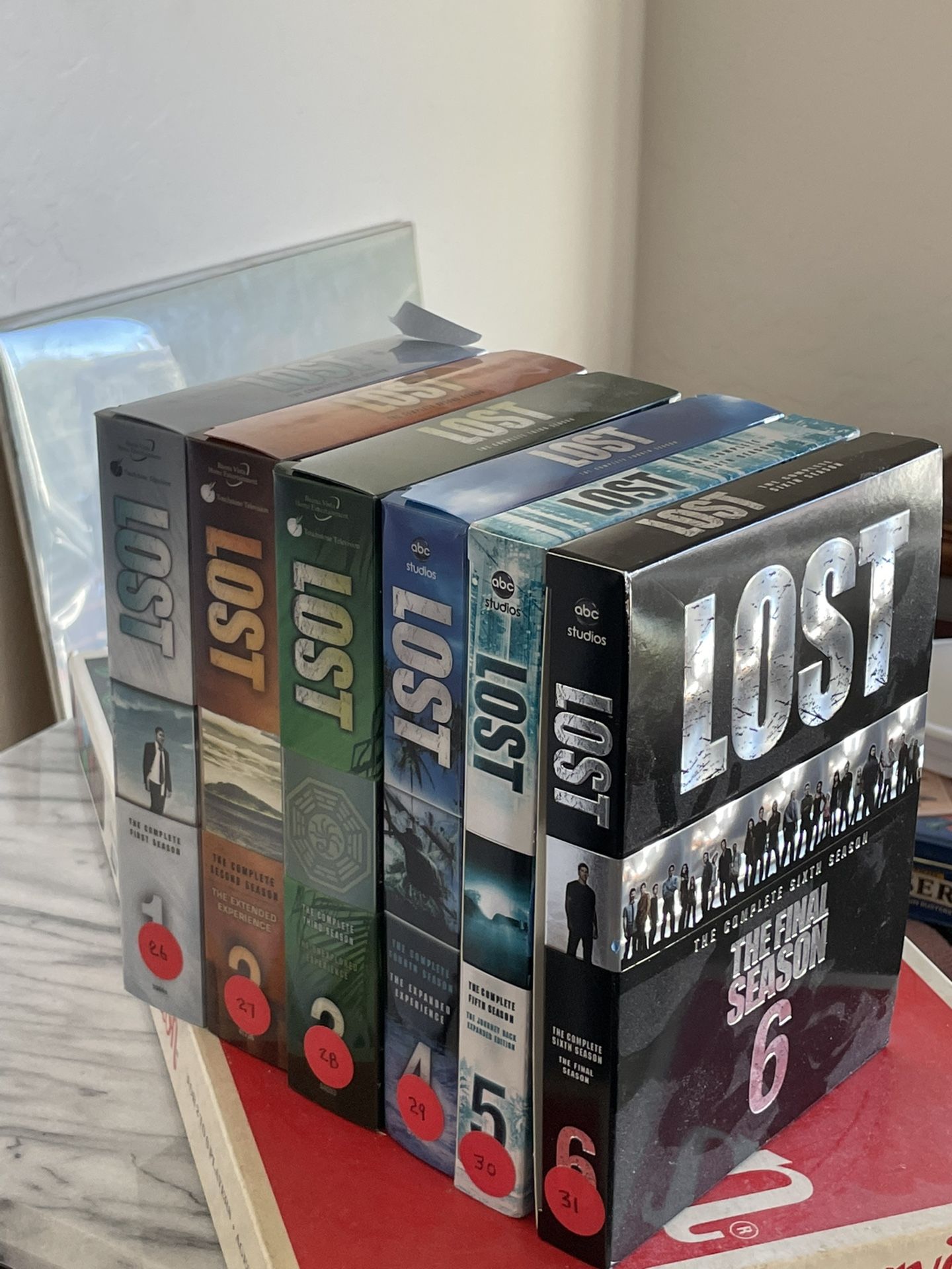Seasons 1-6 DVD Set “Lost”