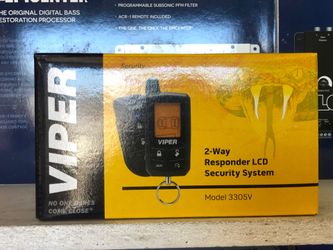 VIPER MODEL 3305 Alarm system 2 way
