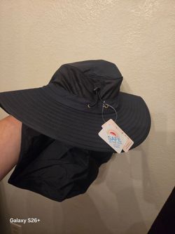 Sombrero nuevo, negro para el sol 🌞