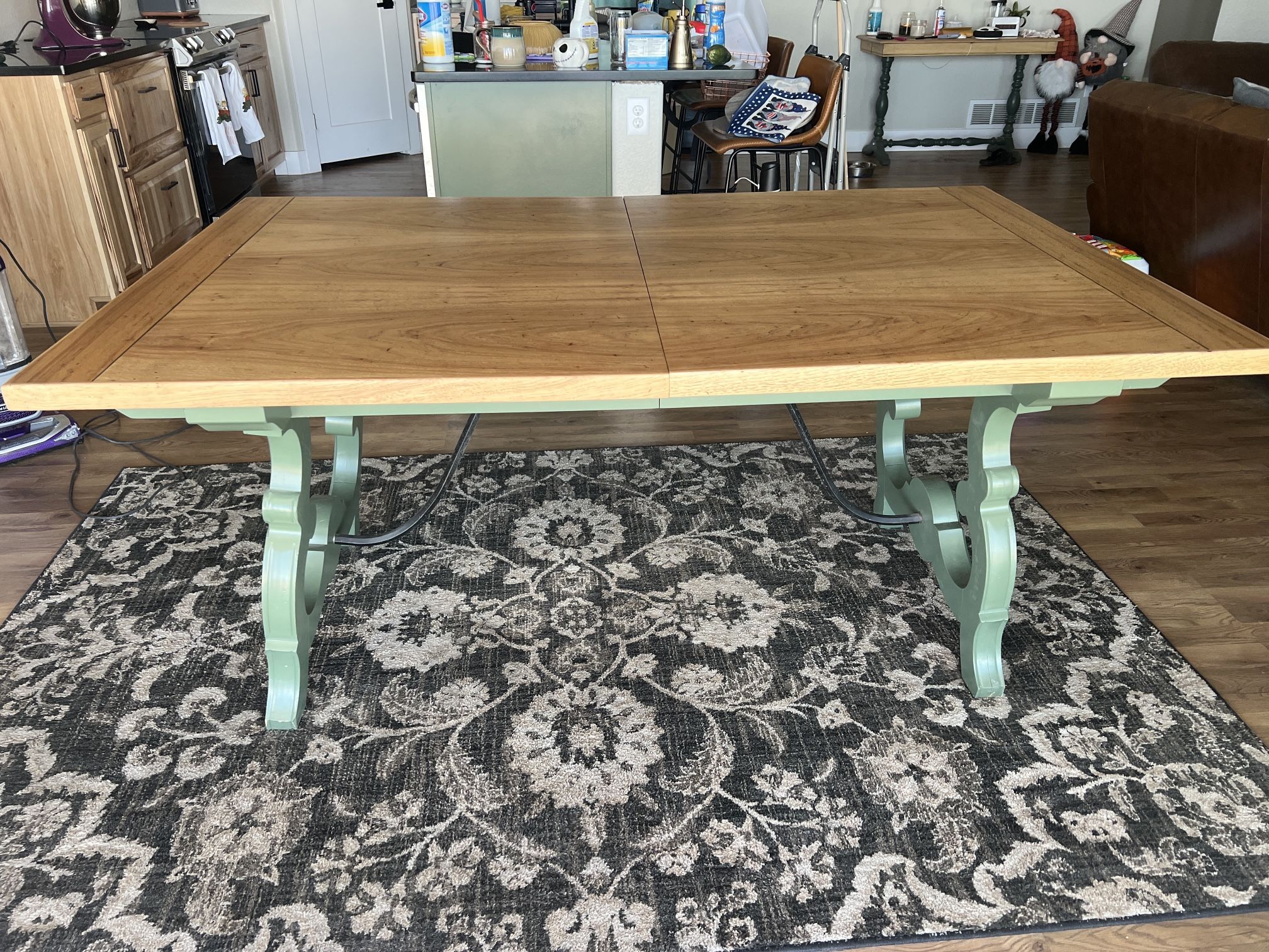 Refinished Antique Dining Table