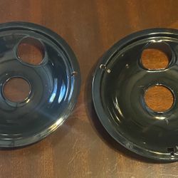 2 Drip Pans For Stovetop 