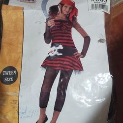 TEEN PIRATE GIRLS COSTUME 