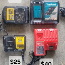 Power Tool Chargers