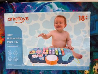 ametoys Baby Multifunction Piano Toy,