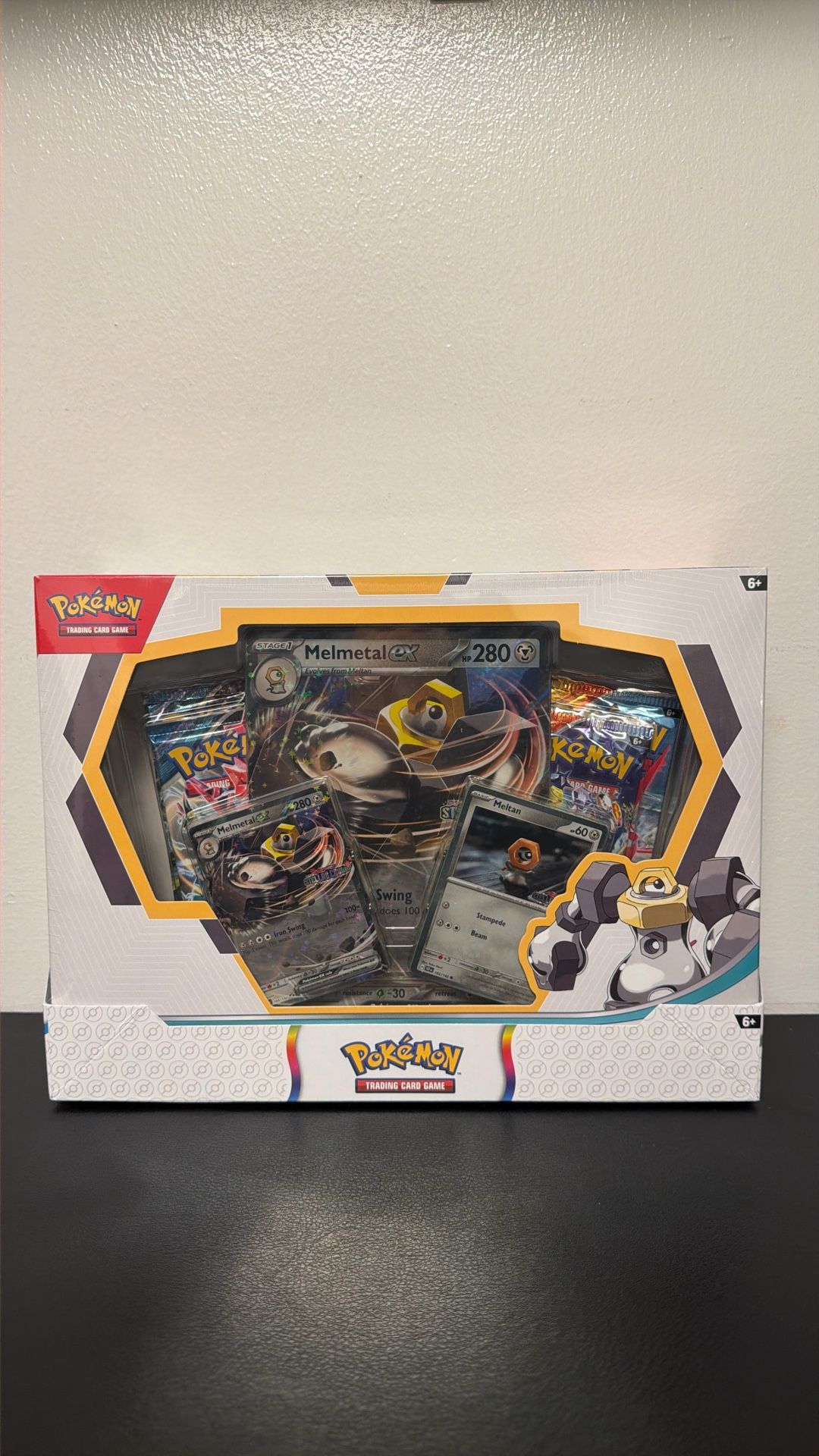 NIB Pokemon Melmetal and Black Kyurem ex Box