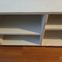 $10 / Strong  Solid  TV Stand With Shelves