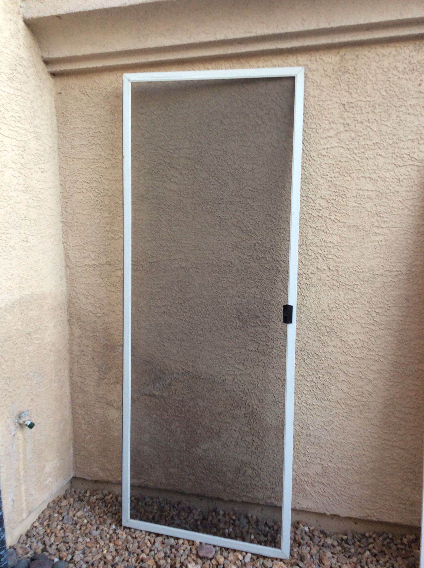 Sliding screen patio door