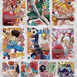 Round 1 One Piece Promo Cards 