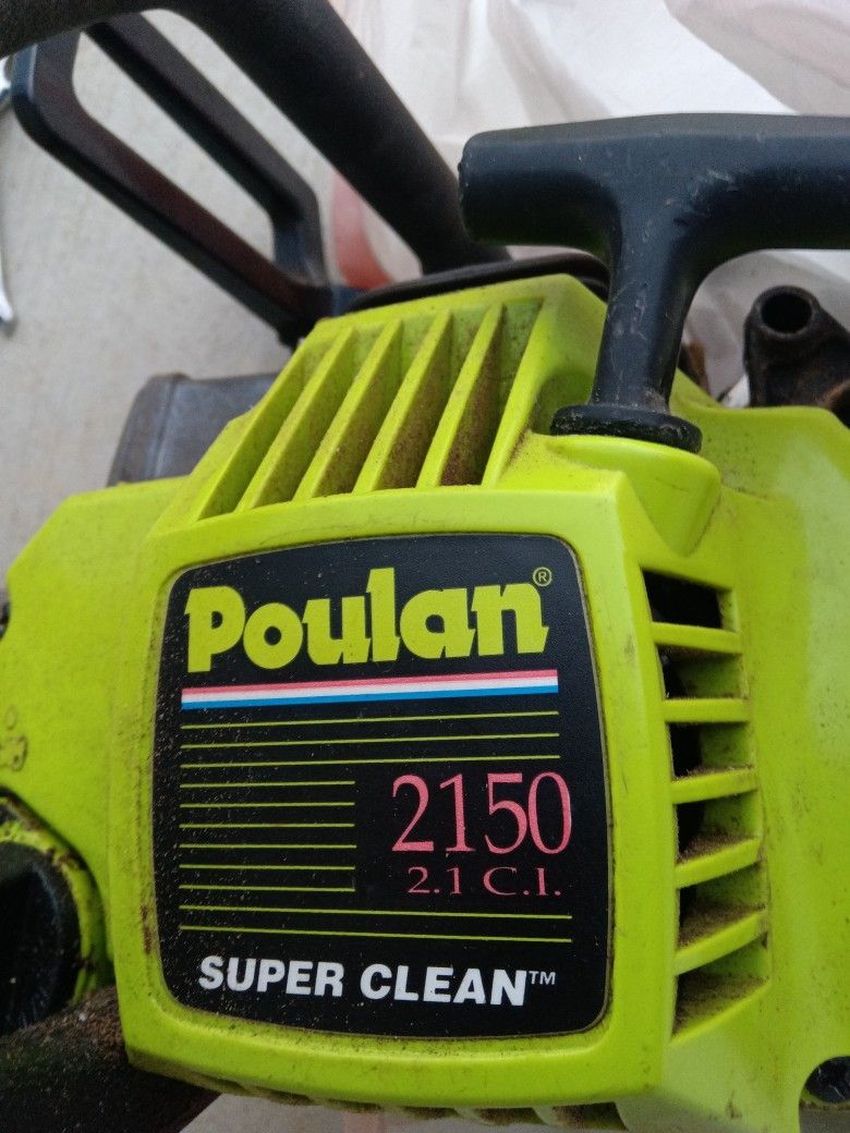 Poulan Chainsaw Parts