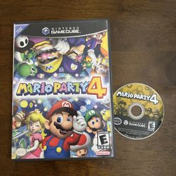 Mario Party 4 - Nintendo GameCube - No Manual Tested *Free Shipping*