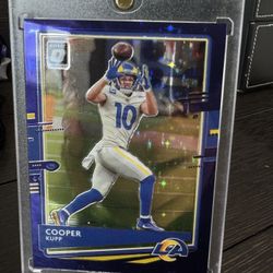 Cooper Kupp 2020 FOTL Donruss Optic Purple Stars /25