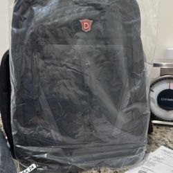New Dukap Eminent Laptop Backpack Black