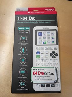 **TI-84 EVO GRAPHING CALCULATOR UNOPENED***