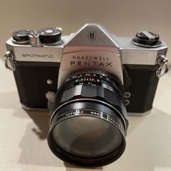 Honeywell Pentax Spotmatic F 35mm SLR w/ Super Takumar 55mm f/1.8