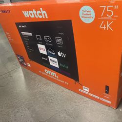 75 Inch Onn Roku