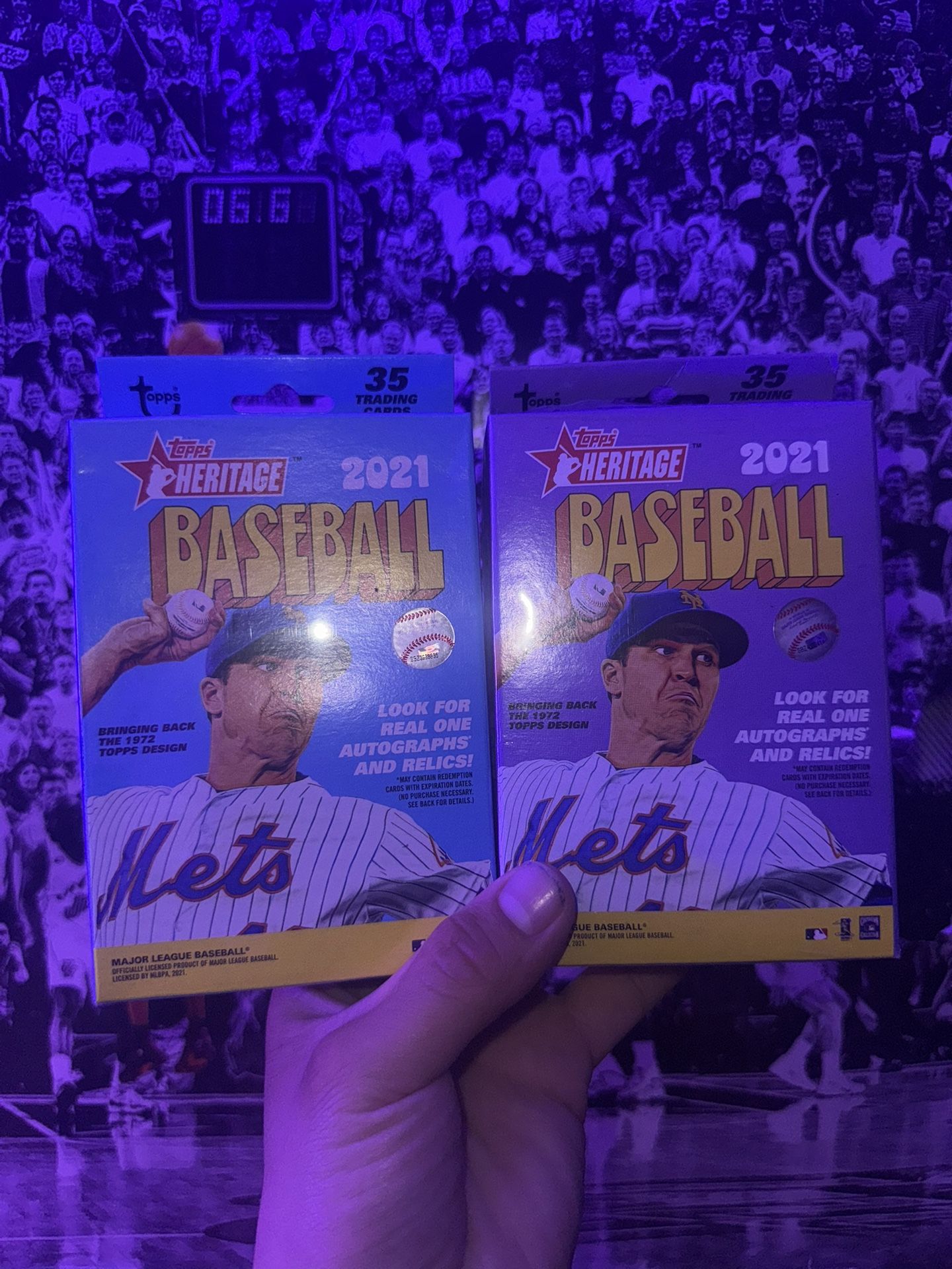 TOPPS HERITAGE BASEBALL 2021
