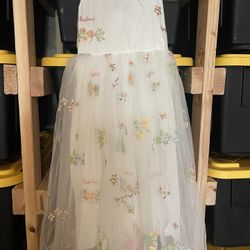 Flower Girl Dress Size 7/8 New