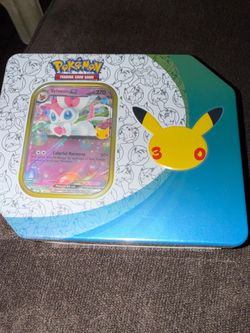 Pokémon 30th celebration tin