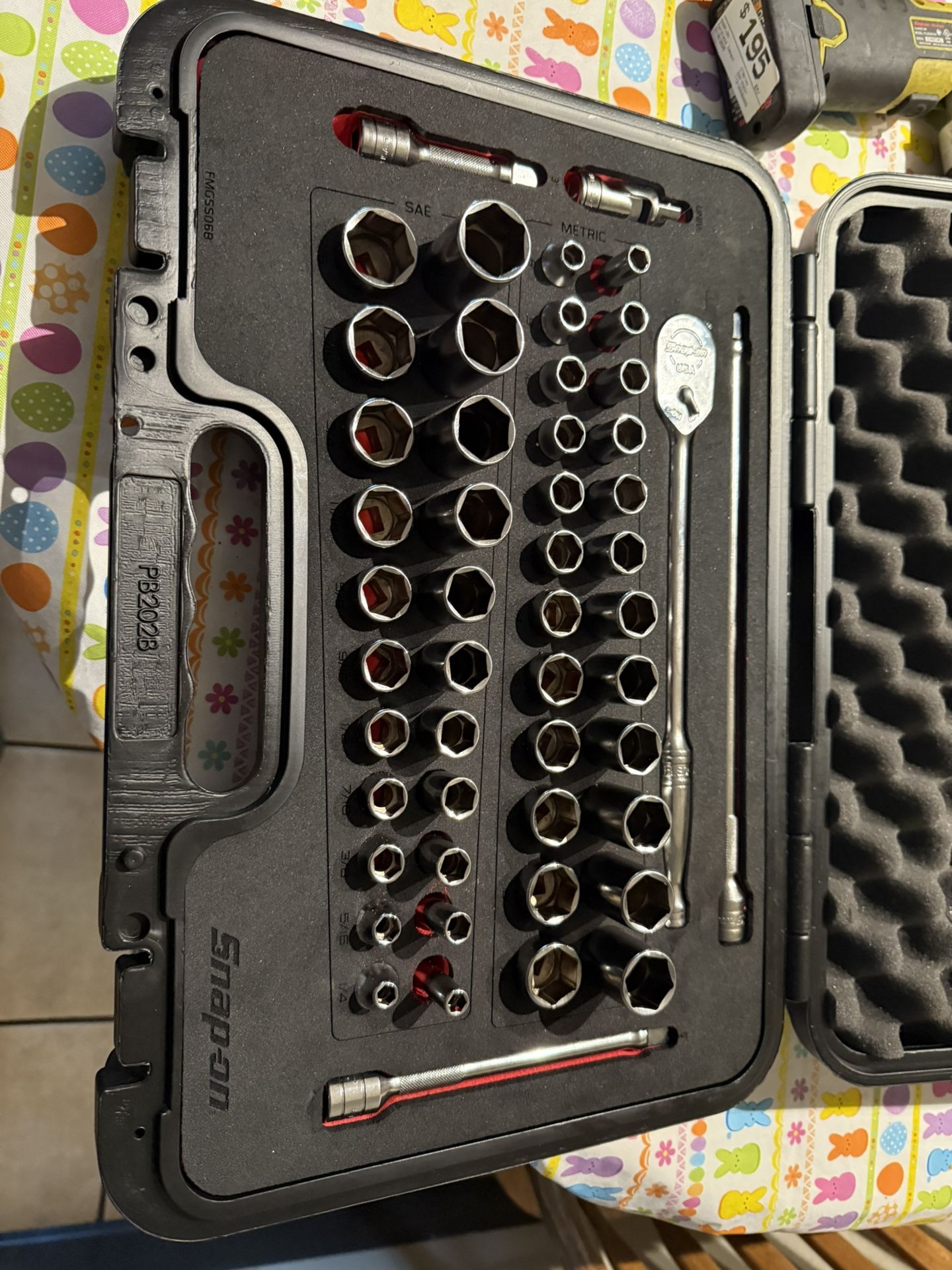 51 pc 3/8" Drive 6-Point Metric/SAE Flank Drive General Service Set with PRO-FI Organization (Red) (251FSMBFR) List Price: $ 1,825.00 from Snap on sel