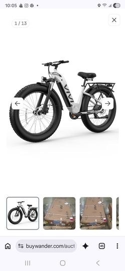 Vivi ACE07 Electric Bike for Adults, 26" x 4.0 Fat Tire Ebike, 1500W Peak Motor Electric Bike, 25MPH Ebikes for Adults with 48V 720WH Removable Batter