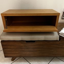 New CB2 Sleepy Hollow Storage Wall Shelf 