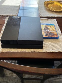 PS4 with game only