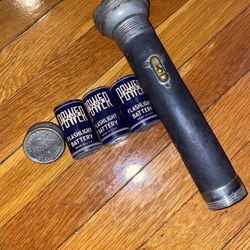 Vintage Underwood Battery Company Flashlight Cleveland Ohio