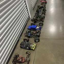 RC Cars Lot Gas Powered 