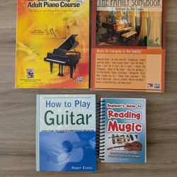 Music Books Piano Guitar Songs 
