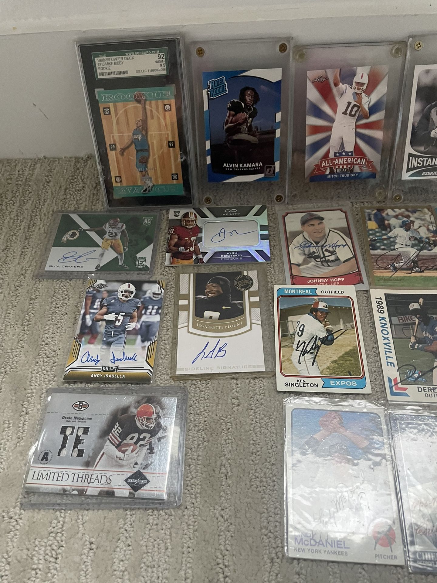 Huge Sports Card Collection Autos Patches Vintage More!!!