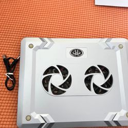Notebook Dual Cooling Fan Pad