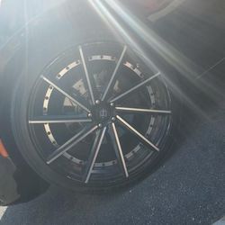 22" Rims with tires