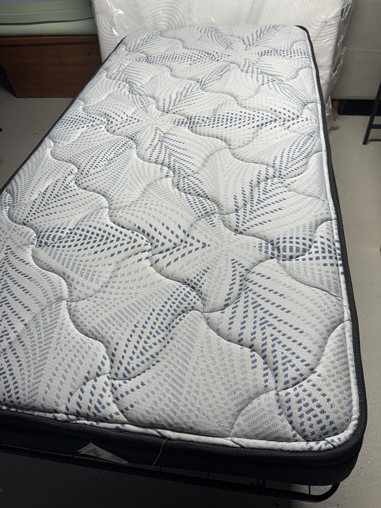 Twin Size Bed Frame w/ Mattress