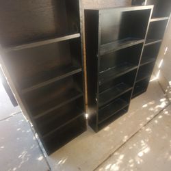 3 Book Shelves/cd Shelves