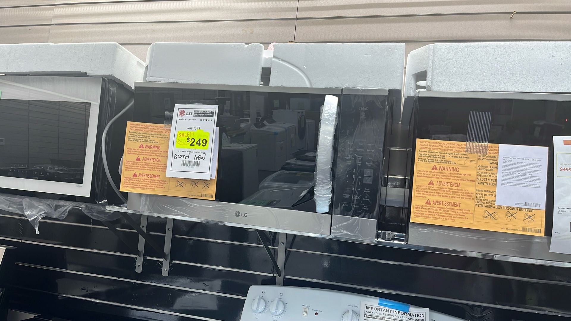 Microwave Stainless Steel New