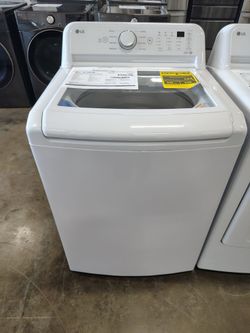 LG 4.3cu large capacity top load washer with agitator
