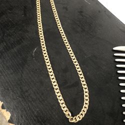 Real 18K Gold Chain For Sale; Stamped And Certified 