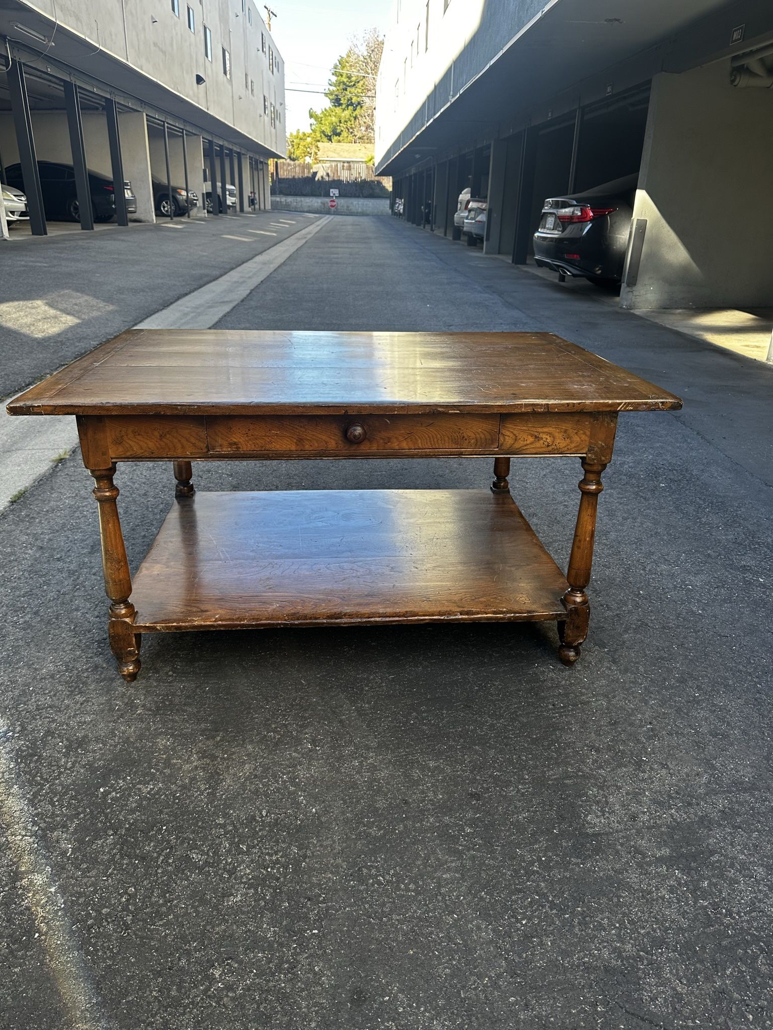 Solid Wood Coffee Table 