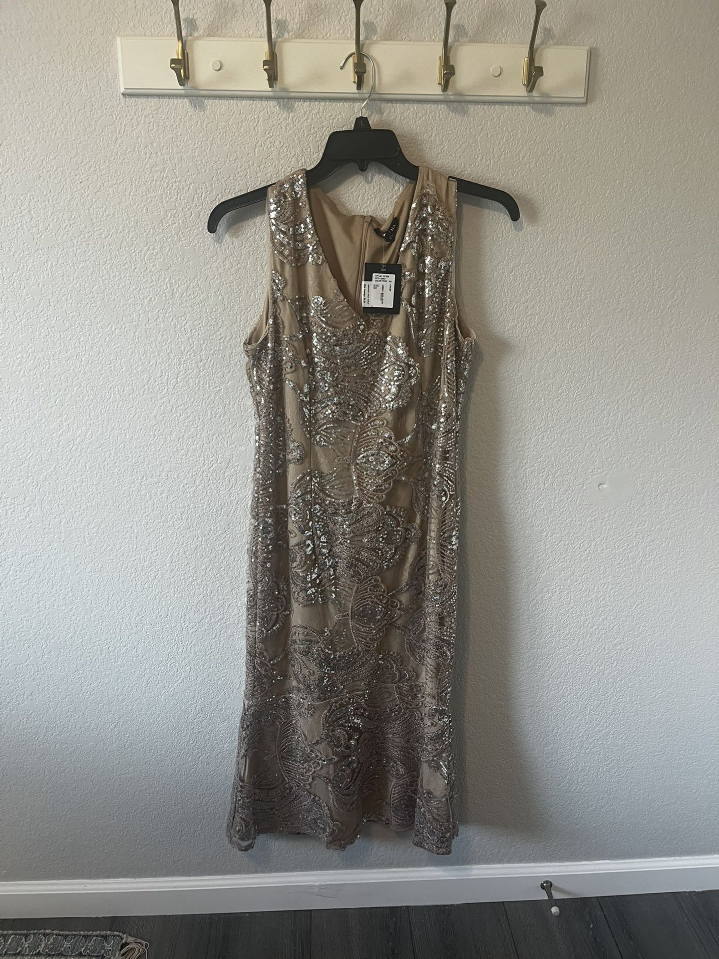 Mocha Gown. Mother Of Bride
